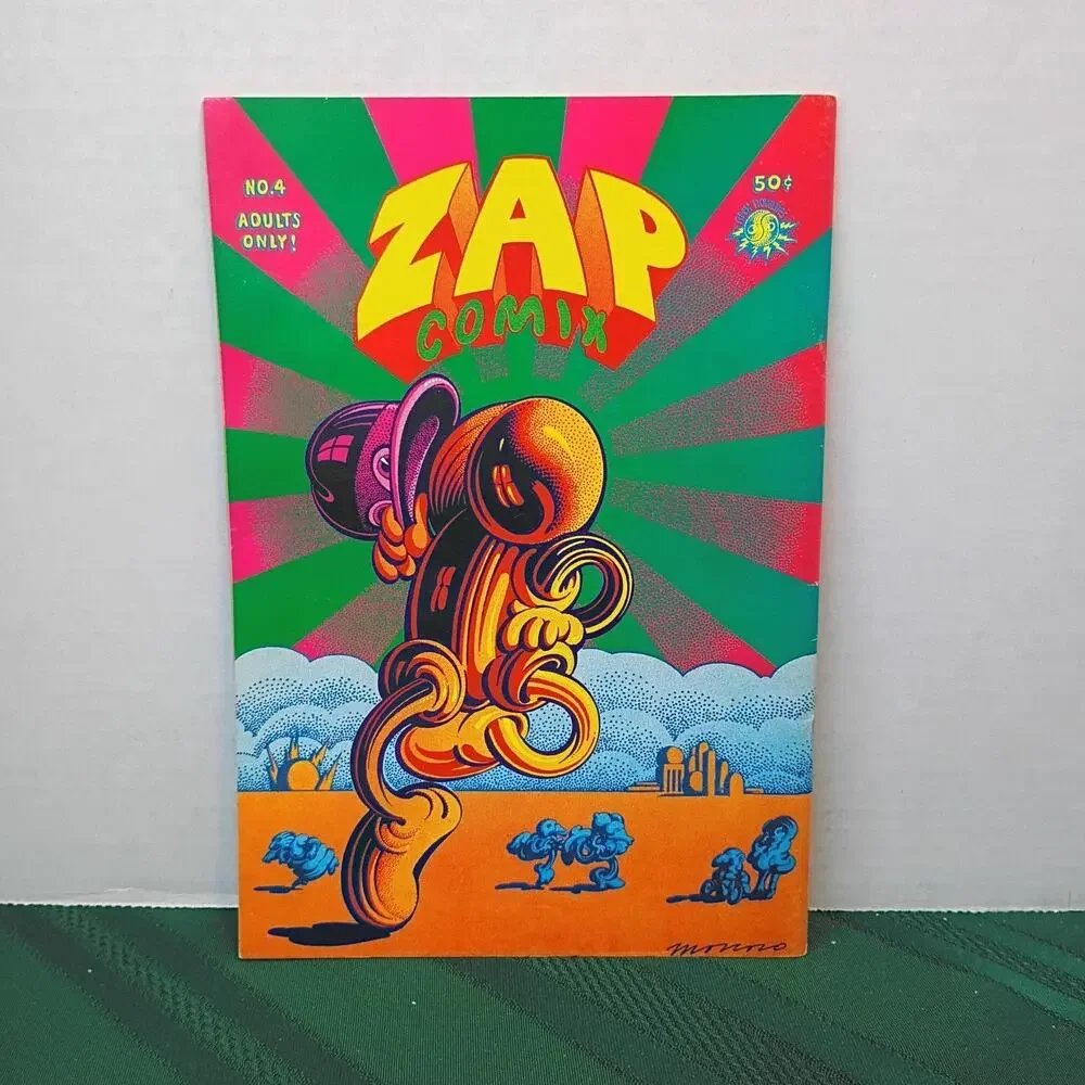 Zap Comix #4 Apex Novelties R. Crumb 2nd Printing Underground Comix Comic